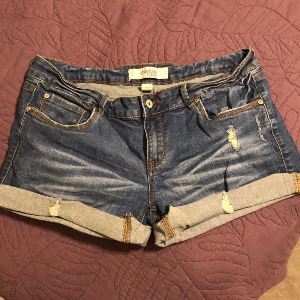 Charlotte Russe jean shorts